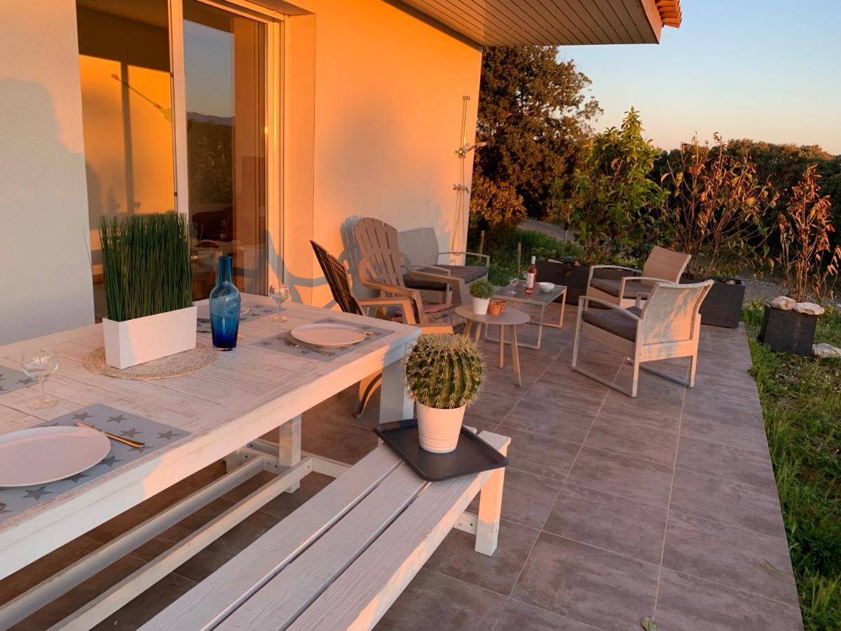 Maison tout confort 4étoiles , Clim, , piscine Bonifacio  Exterior foto